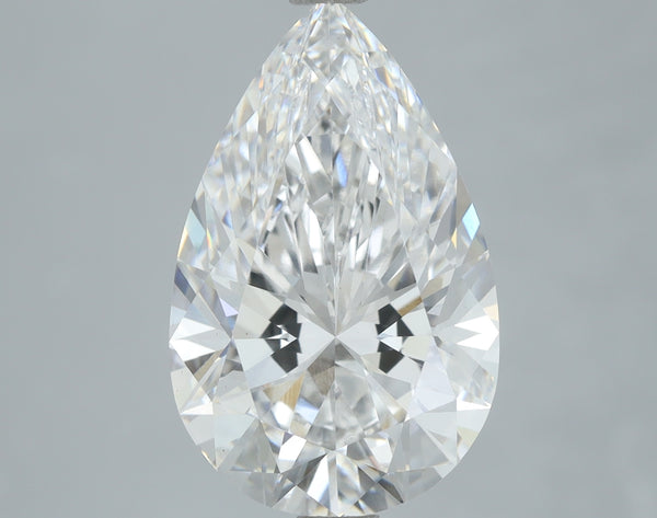 Lab-Grown 4.02 Carat Pear Shape Diamond color D Clarity VS1, precious stones, engagement diamonds