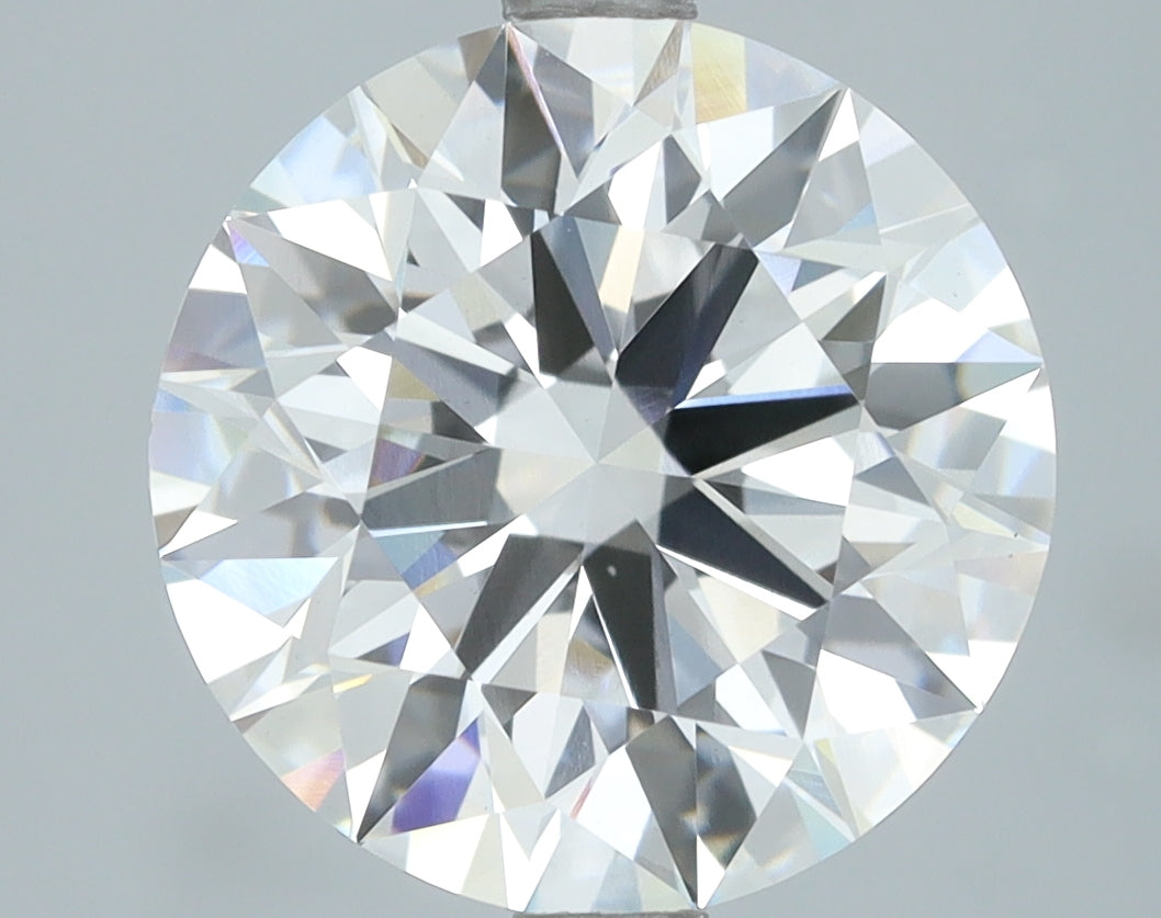 Lab-Grown 3.90 Carat Round Brilliant Diamond color D Clarity VS1, precious stones, engagement diamonds