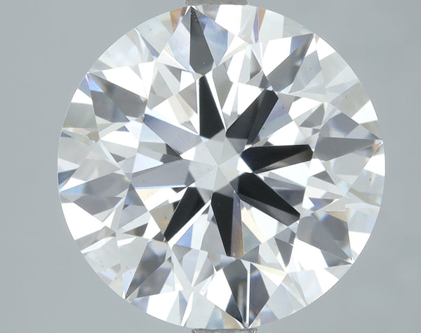 Lab-Grown 5.12 Carat Round Brilliant Diamond color E Clarity VS1, precious stones, engagement diamonds