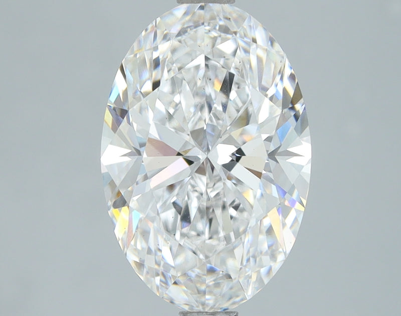 Lab-Grown 2.70 Carat Oval Shape Diamond color E Clarity VS2, precious stones, engagement diamonds