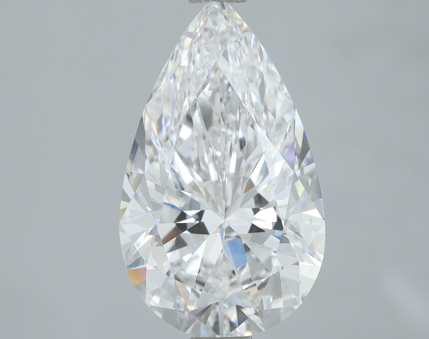 Lab-Grown 2.36 Carat Pear Shape Diamond color D Clarity VS1, precious stones, engagement diamonds