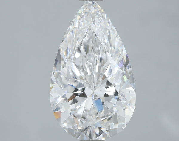 Lab-Grown 2.36 Carat Pear Shape Diamond color D Clarity VS1, precious stones, engagement diamonds