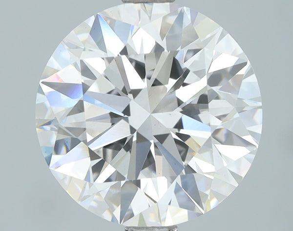 Lab-Grown 3.05 Carat Round Brilliant Diamond color D Clarity VS1, precious stones, engagement diamonds