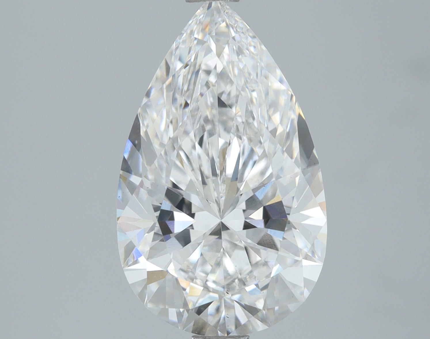 Lab-Grown 3.01 Carat Pear Shape Diamond color D Clarity VS2, precious stones, engagement diamonds