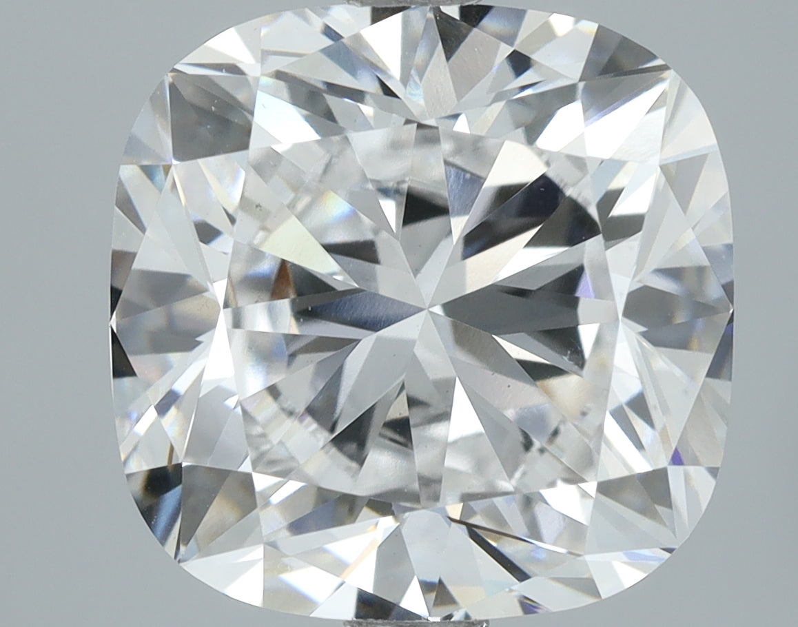 Lab-Grown 4.02 Carat Cushion Brilliant Diamond color D Clarity VS1, precious stones, engagement diamonds