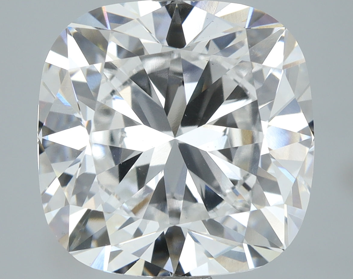 Lab-Grown 4.53 Carat Cushion Brilliant Diamond color E Clarity VS1, precious stones, engagement diamonds