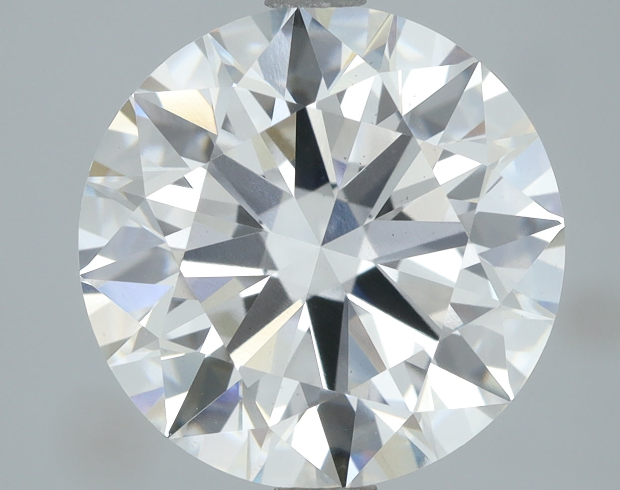 Lab-Grown 4.03 Carat Round Brilliant Diamond color E Clarity VS1, precious stones, engagement diamonds