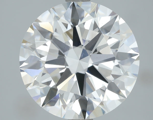 Lab-Grown 4.03 Carat Round Brilliant Diamond color E Clarity VS1, precious stones, engagement diamonds