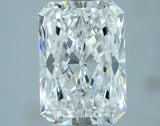 Lab-Grown 3.51 Carat Radiant Cut Diamond color E Clarity VS1, precious stones, engagement diamonds