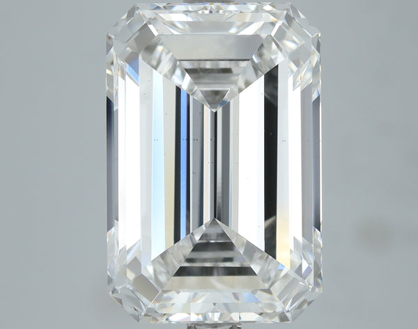 Lab-Grown 5.73 Carat Emerald Cut Diamond color E Clarity VS2, precious stones, engagement diamonds