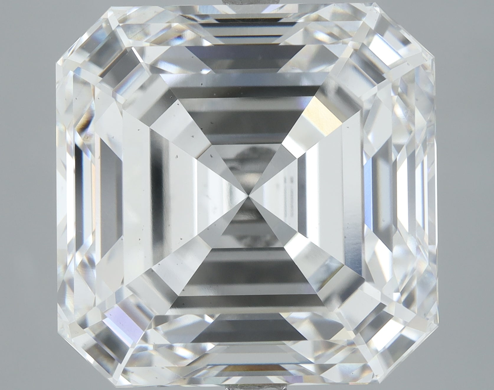 Lab-Grown 15.20 Carat Asscher Cut Diamond color F Clarity VS2, precious stones, engagement diamonds