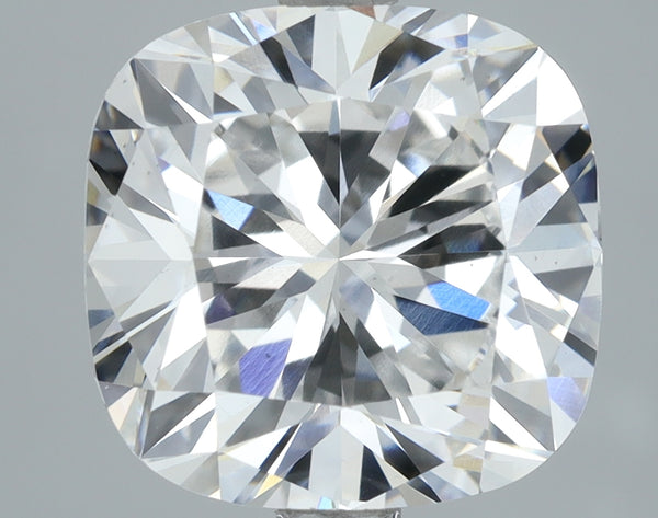 Lab-Grown 3.48 Carat Cushion Brilliant Diamond color E Clarity VS1, precious stones, engagement diamonds