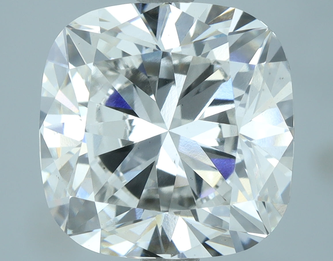 Lab-Grown 4.01 Carat Cushion Brilliant Diamond color G Clarity VS2, precious stones, engagement diamonds
