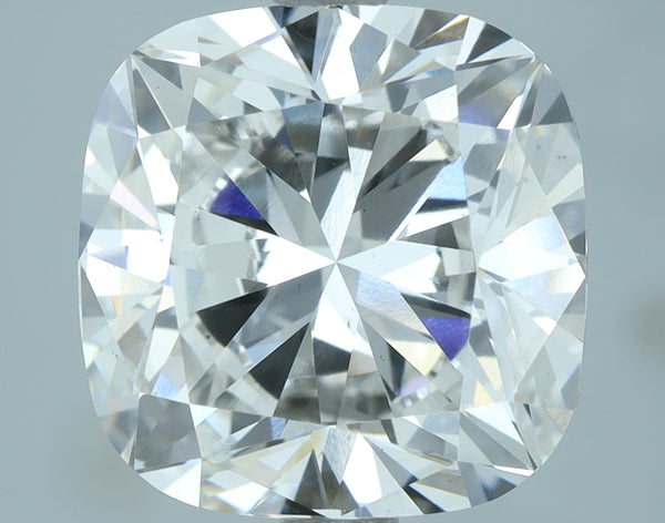Lab-Grown 4.01 Carat Cushion Brilliant Diamond color G Clarity VS2, precious stones, engagement diamonds