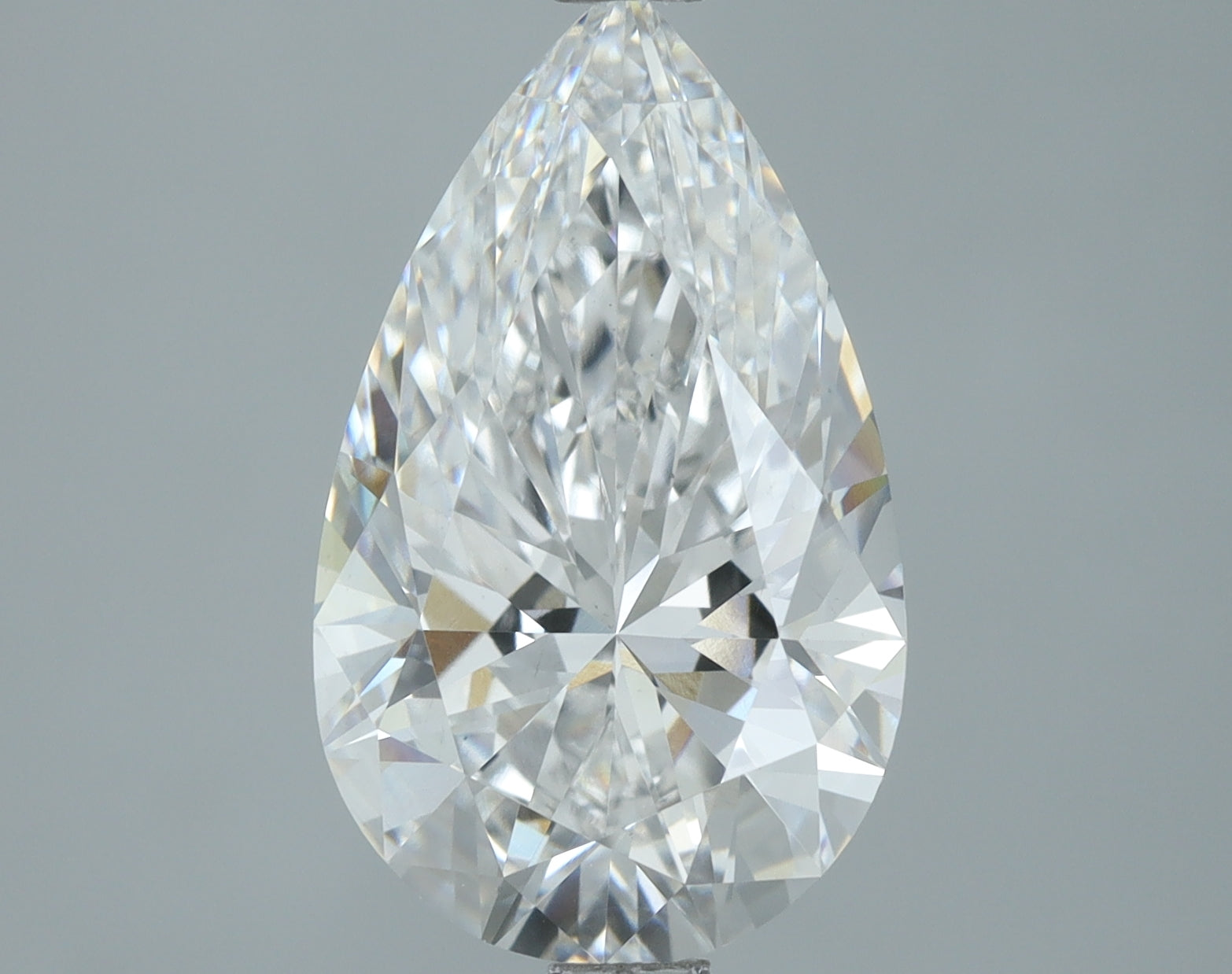 Lab-Grown 3.07 Carat Pear Shape Diamond color D Clarity VS1, precious stones, engagement diamonds