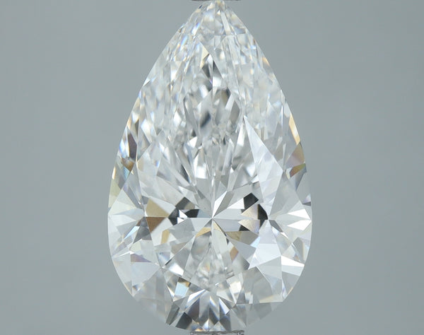 Lab-Grown 3.07 Carat Pear Shape Diamond color D Clarity VS1, precious stones, engagement diamonds