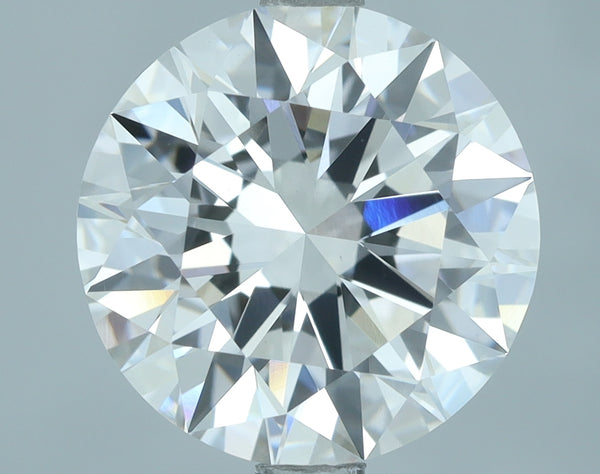 Lab-Grown 3.01 Carat Round Brilliant Diamond color D Clarity VS1, precious stones, engagement diamonds