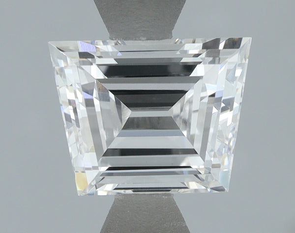 Lab-Grown 1.06 Carat Trapezoid Shape Diamond color E Clarity VS1, precious stones, engagement diamonds