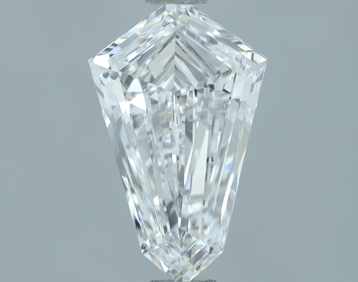 Lab-Grown 1.10 Carat Shield Shape Diamond color D Clarity VS1, precious stones, engagement diamonds