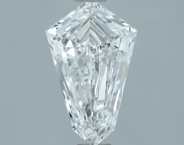 Lab-Grown 1.10 Carat Shield Shape Diamond color D Clarity VS1, precious stones, engagement diamonds