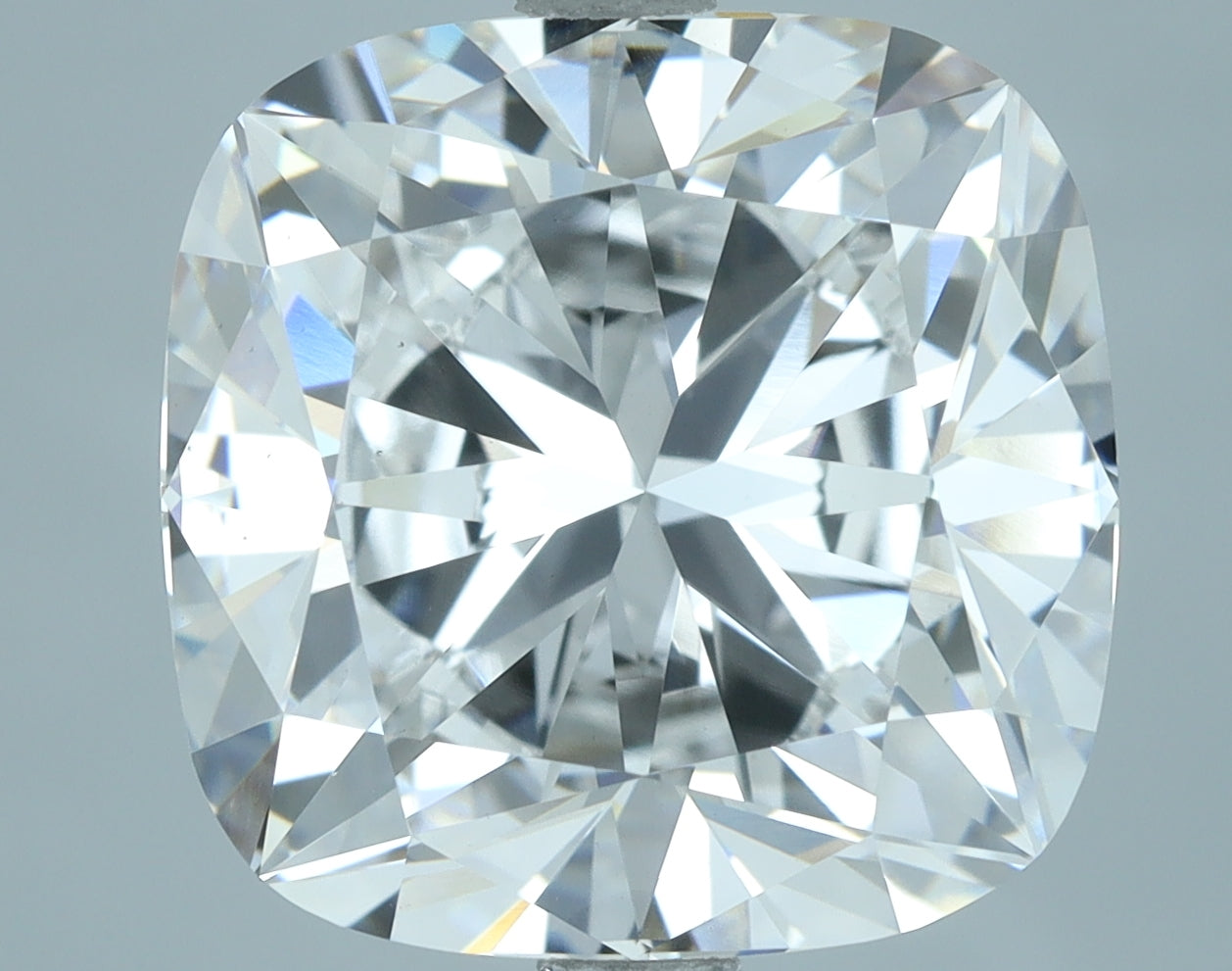 Lab-Grown 5.01 Carat Cushion Brilliant Diamond color E Clarity VS1, precious stones, engagement diamonds
