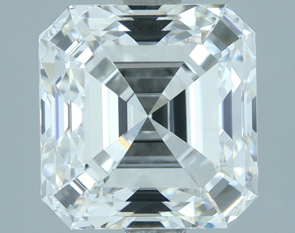 Lab-Grown 3.02 Carat Asscher Cut Diamond color D Clarity VS1, precious stones, engagement diamonds