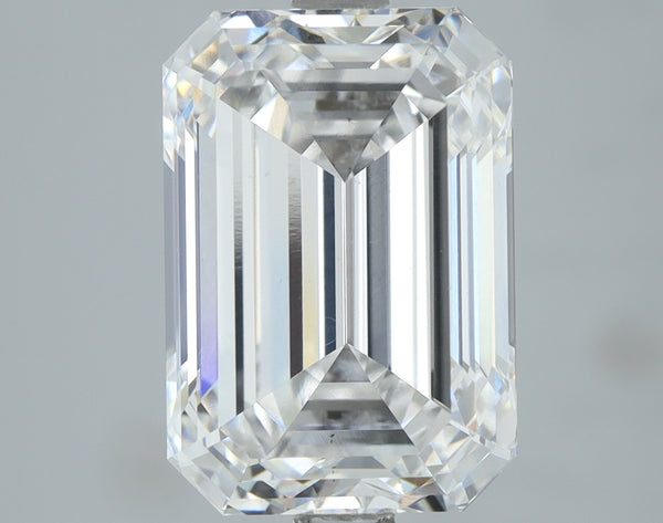 Lab-Grown 4.07 Carat Emerald Cut Diamond color E Clarity VS2, precious stones, engagement diamonds