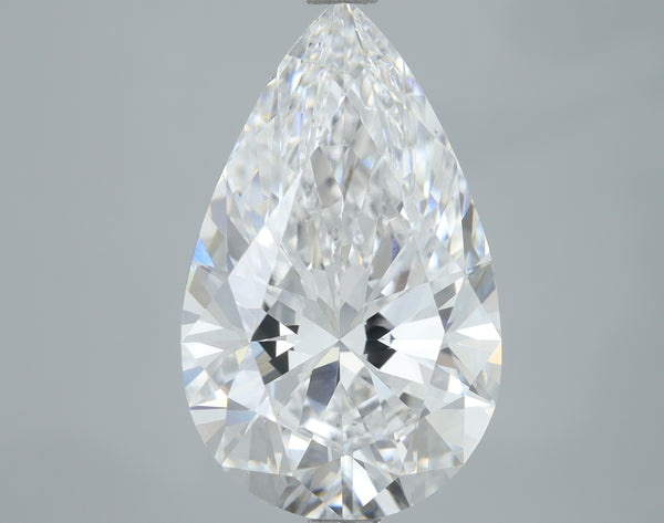Lab-Grown 5.02 Carat Pear Shape Diamond color D Clarity VS1, precious stones, engagement diamonds