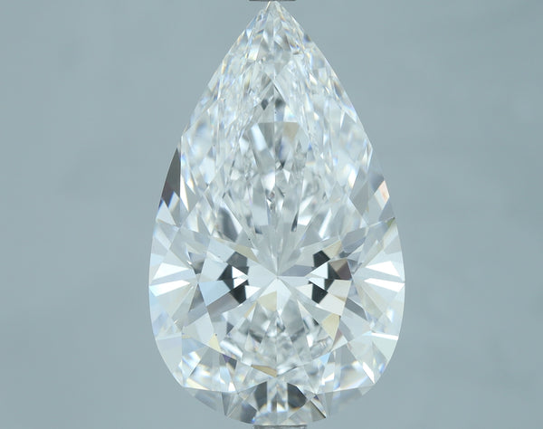 Lab-Grown 6.01 Carat Pear Shape Diamond color D Clarity VS1, precious stones, engagement diamonds
