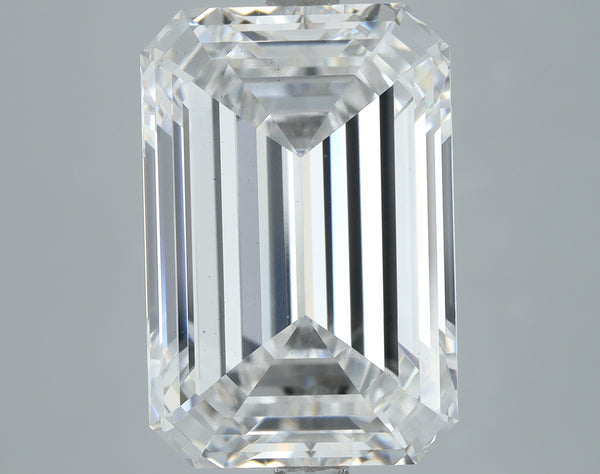 Lab-Grown 7.04 Carat Emerald Cut Diamond color E Clarity VS2, precious stones, engagement diamonds