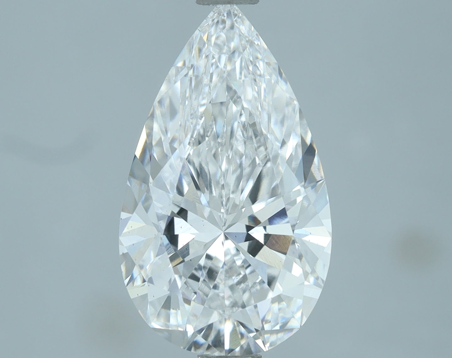 Lab-Grown 2.12 Carat Pear Shape Diamond color D Clarity VS2, precious stones, engagement diamonds