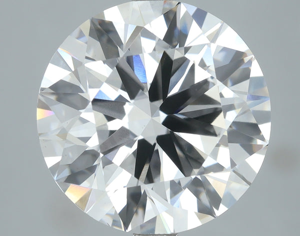 Lab-Grown 5.02 Carat Round Brilliant Diamond color E Clarity VS1, precious stones, engagement diamonds