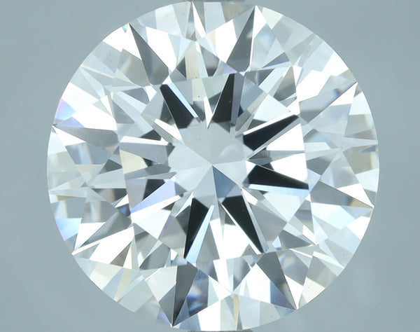 Lab-Grown 5.03 Carat Round Brilliant Diamond color E Clarity VS1, precious stones, engagement diamonds