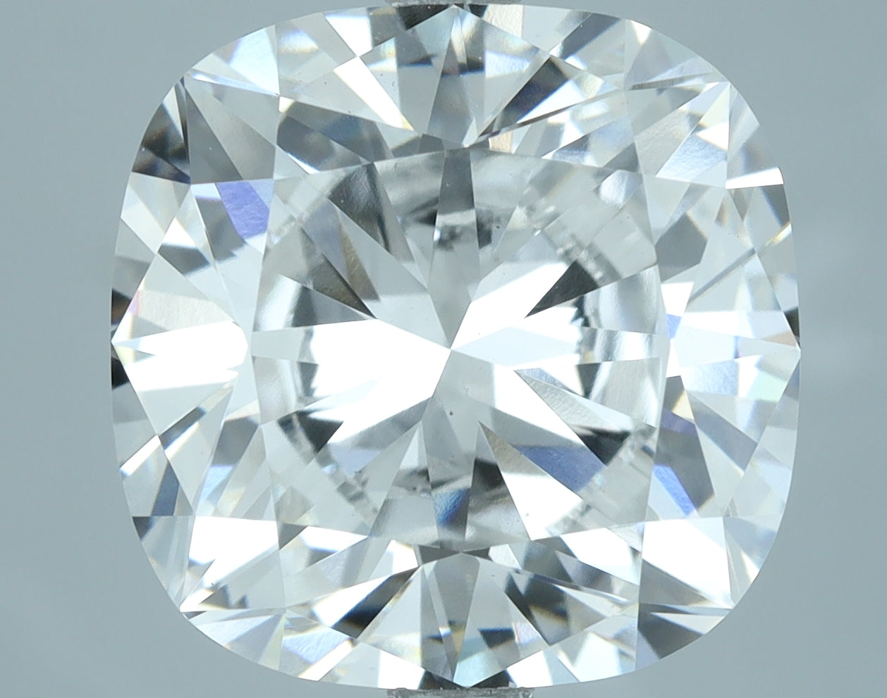 Lab-Grown 5.01 Carat Cushion Brilliant Diamond color E Clarity VS1, precious stones, engagement diamonds