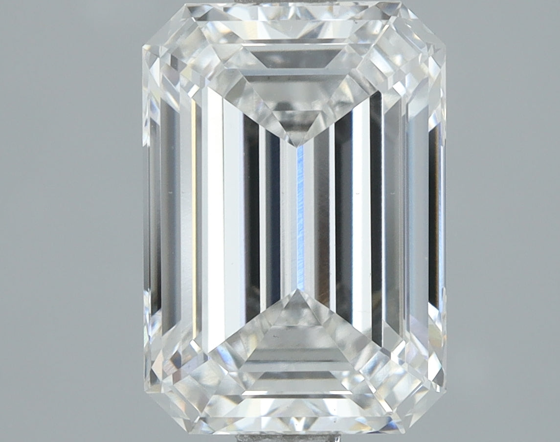 Lab-Grown 2.23 Carat Emerald Cut Diamond color F Clarity VS1, precious stones, engagement diamonds