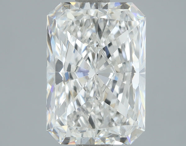 Lab-Grown 2.01 Carat Radiant Cut Diamond color F Clarity VS2, precious stones, engagement diamonds