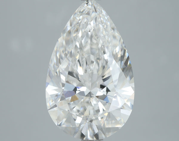 Lab-Grown 4.01 Carat Pear Shape Diamond color E Clarity VS1, precious stones, engagement diamonds