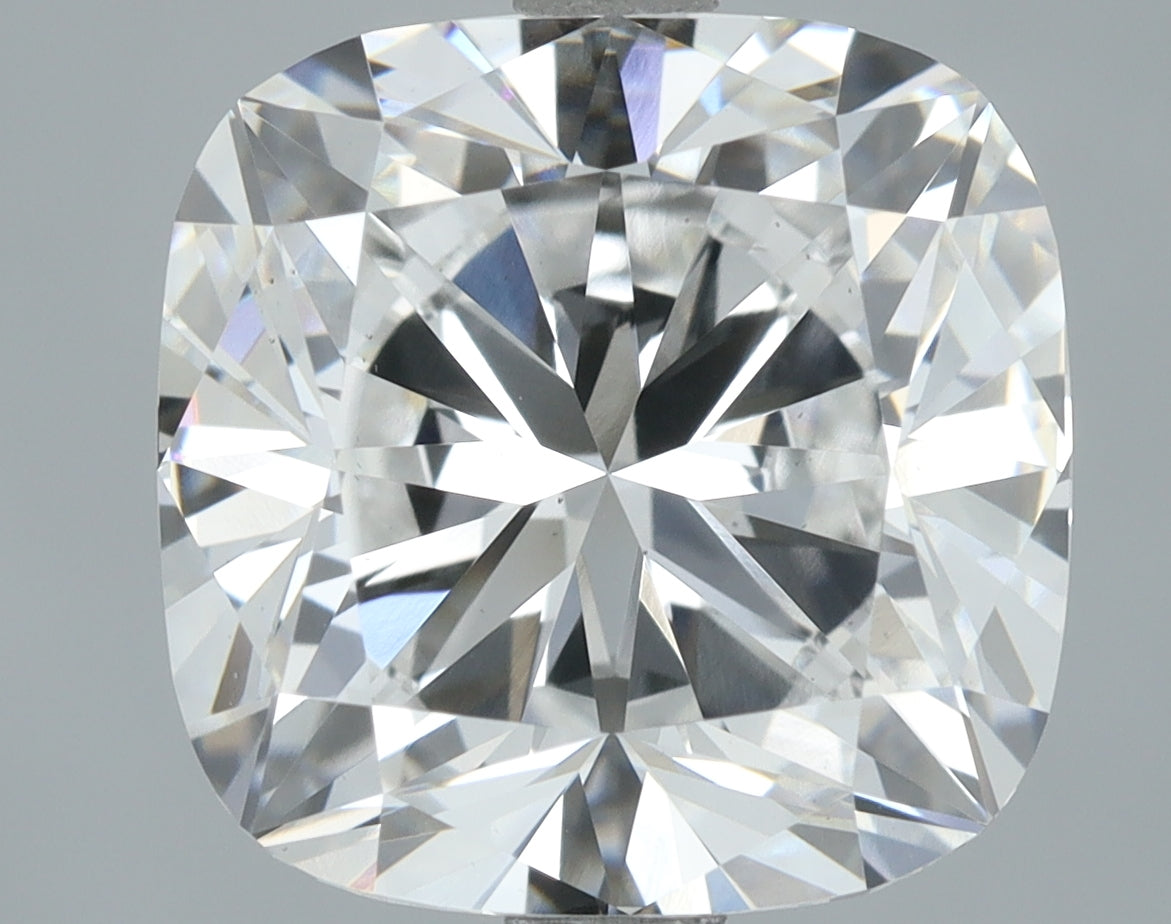 Lab-Grown 4.04 Carat Cushion Brilliant Diamond color E Clarity VS1, precious stones, engagement diamonds