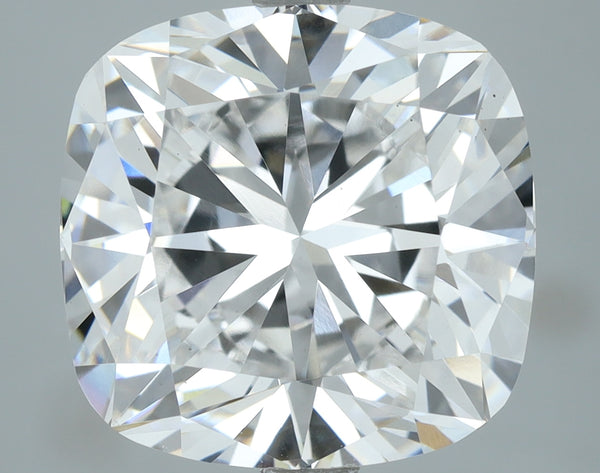 Lab-Grown 5.39 Carat Cushion Brilliant Diamond color E Clarity VS1, precious stones, engagement diamonds