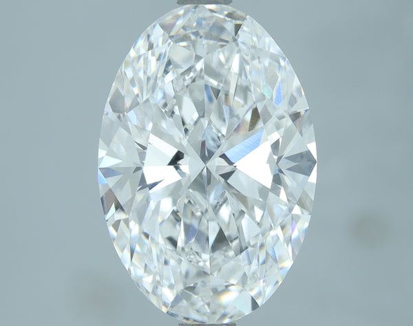 Lab-Grown 3.12 Carat Oval Shape Diamond color D Clarity VS1, precious stones, engagement diamonds