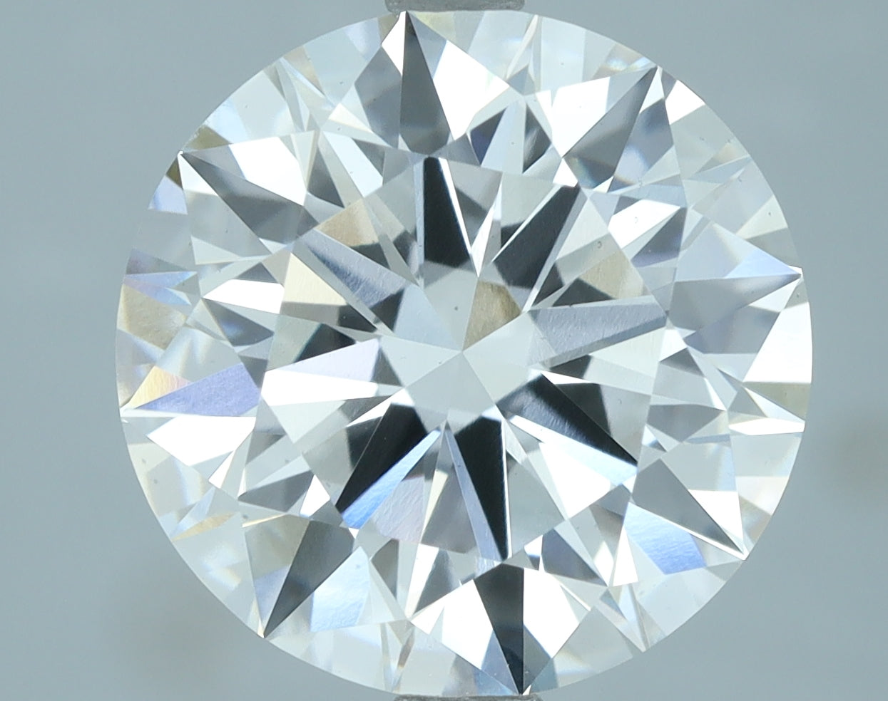 Lab-Grown 4.02 Carat Round Brilliant Diamond color D Clarity VS1, precious stones, engagement diamonds