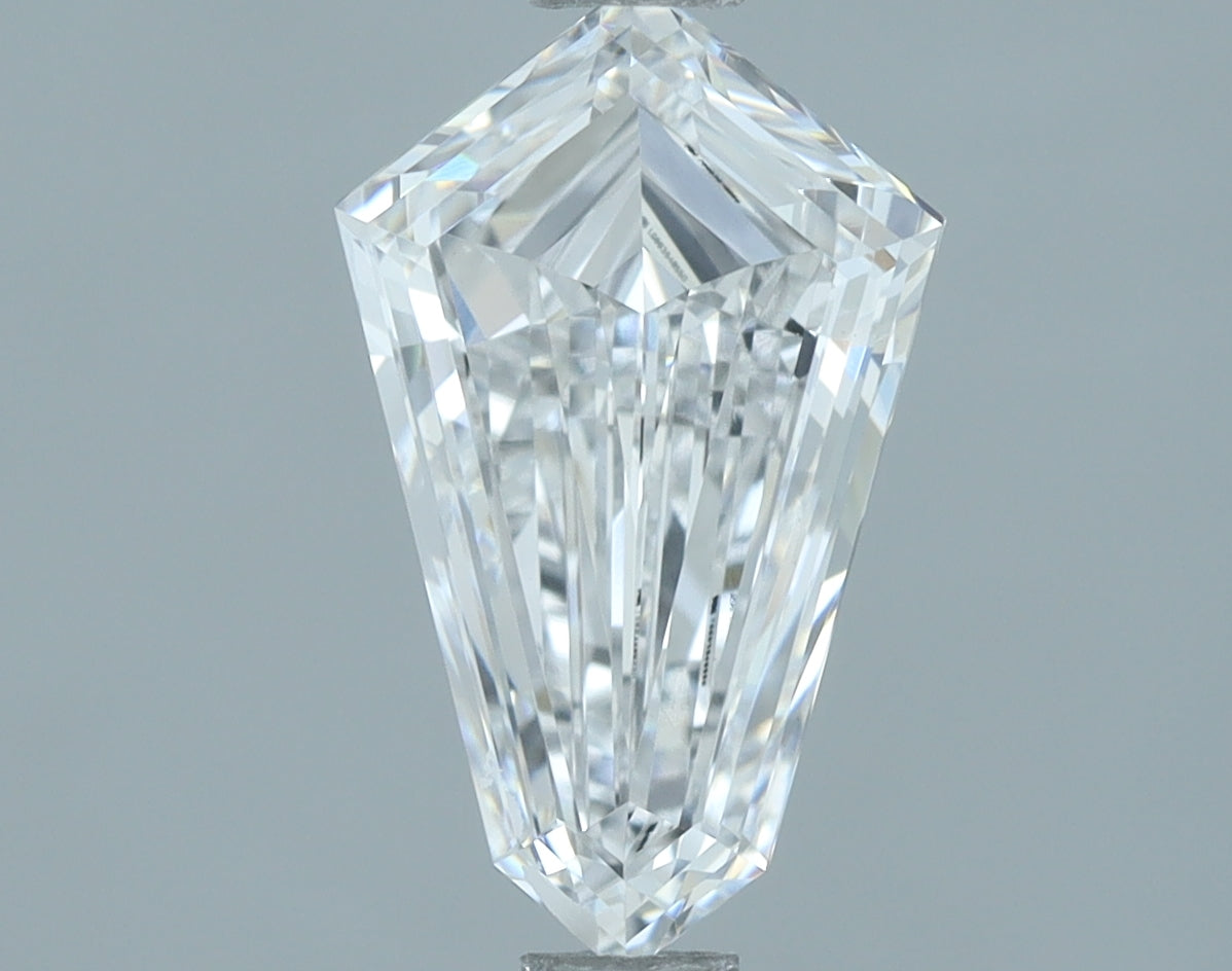 Lab-Grown 1.10 Carat Shield Shape Diamond color D Clarity VVS2, precious stones, engagement diamonds