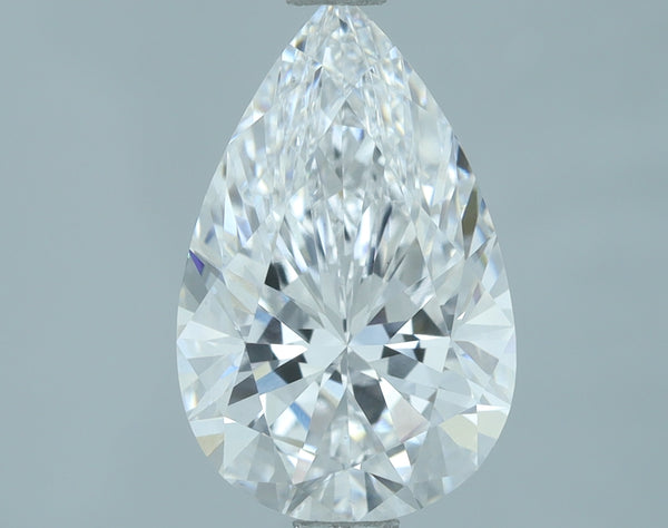 Lab-Grown 2.00 Carat Pear Shape Diamond color D Clarity VS1, precious stones, engagement diamonds