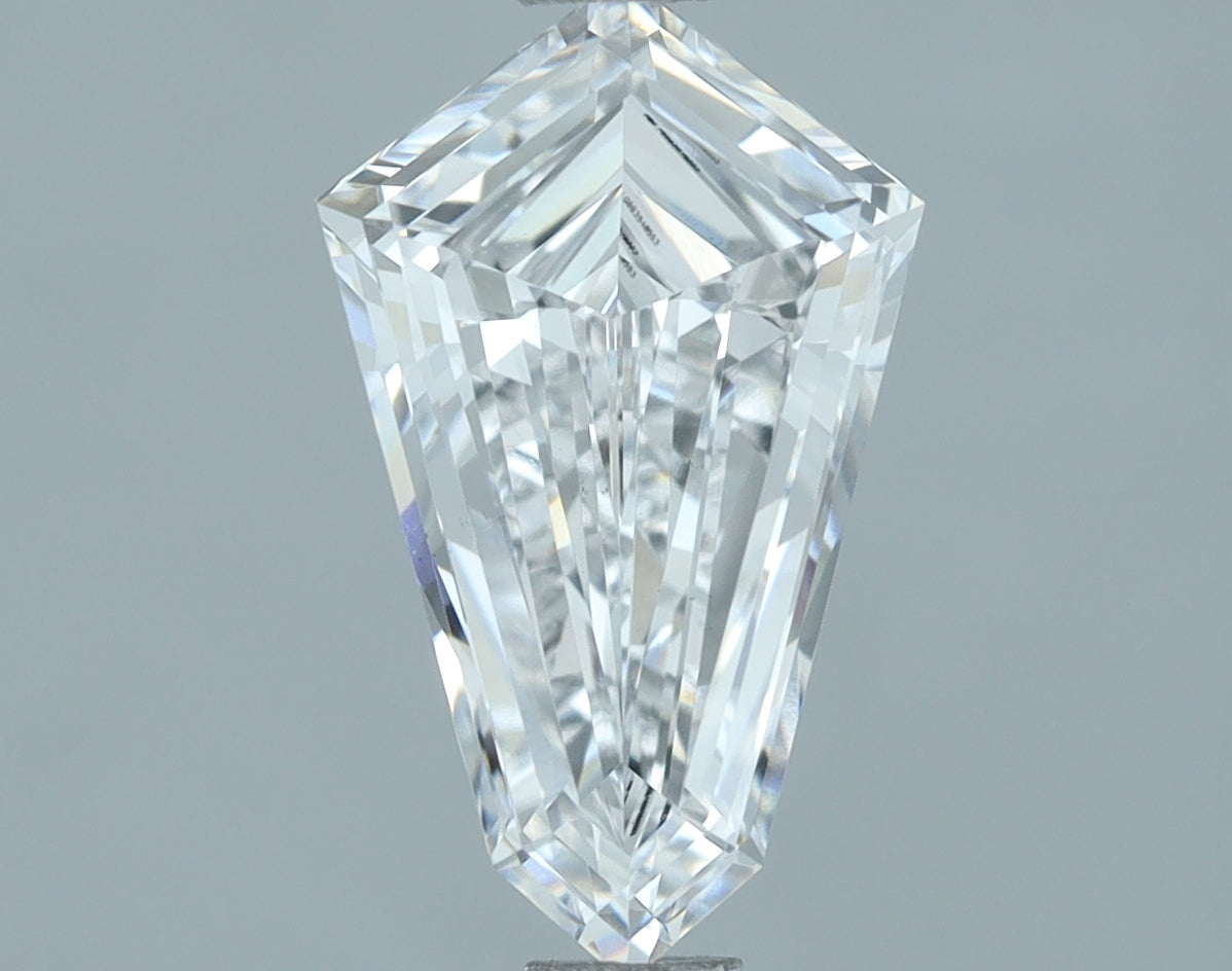 Lab-Grown 1.07 Carat Shield Shape Diamond color D Clarity VS1, precious stones, engagement diamonds