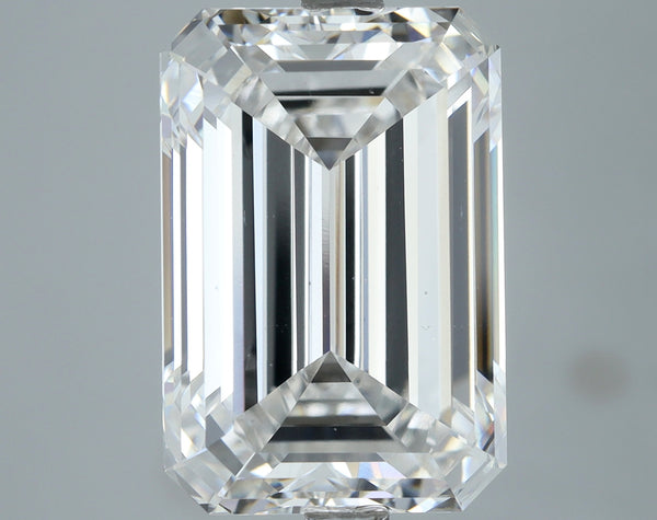 Lab-Grown 6.51 Carat Emerald Cut Diamond color F Clarity VS1, precious stones, engagement diamonds