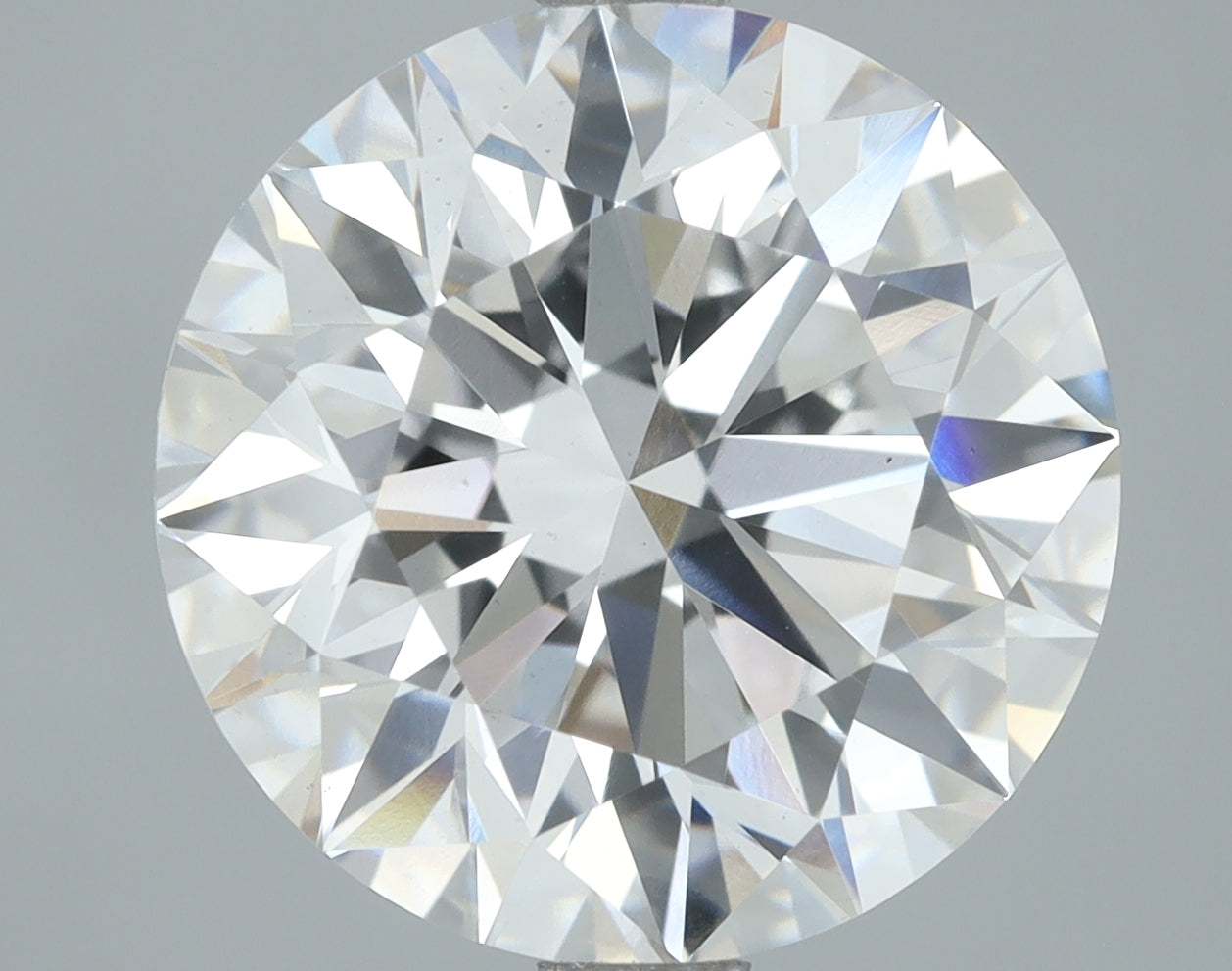 Lab-Grown 4.07 Carat Round Brilliant Diamond color E Clarity VS1, precious stones, engagement diamonds