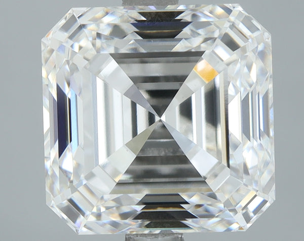 Lab-Grown 4.01 Carat Asscher Cut Diamond color E Clarity VVS2, precious stones, engagement diamonds