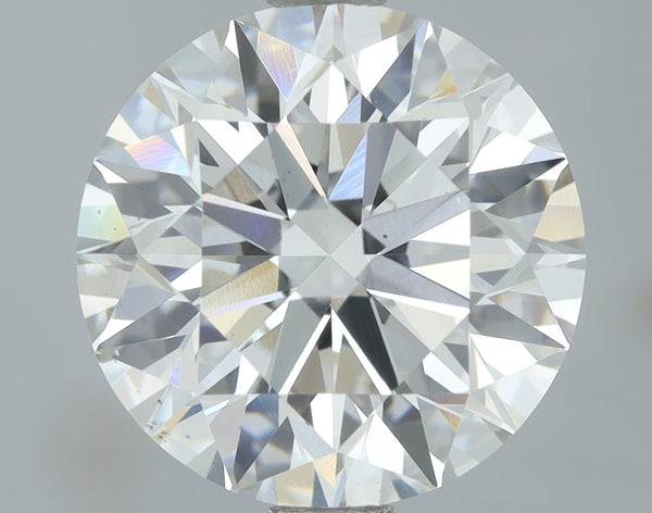 Lab-Grown 2.92 Carat Round Brilliant Diamond color F Clarity VS2, precious stones, engagement diamonds
