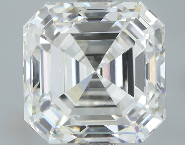 Lab-Grown 3.51 Carat Asscher Cut Diamond color F Clarity VS1, precious stones, engagement diamonds