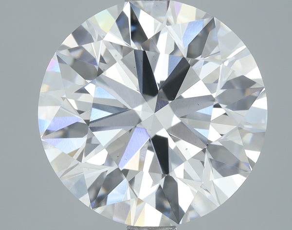 Lab-Grown 4.01 Carat Round Brilliant Diamond color D Clarity VS1, precious stones, engagement diamonds